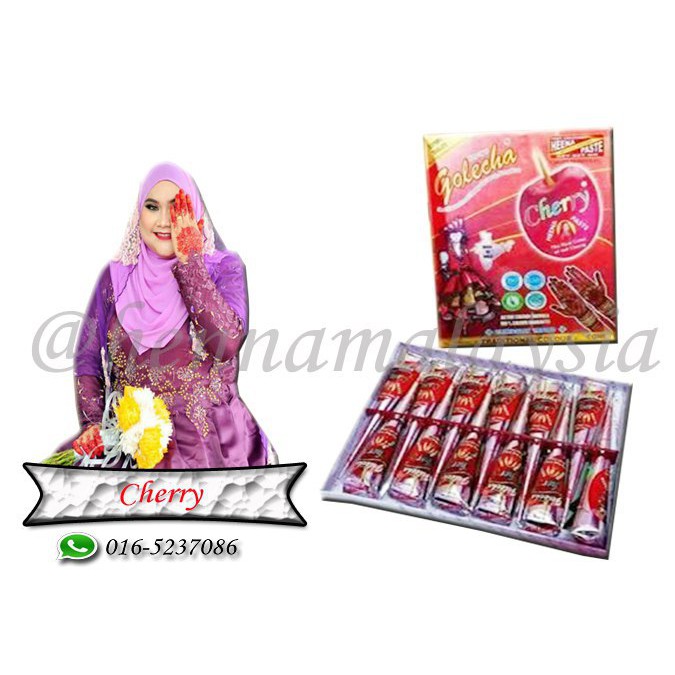 GOLECHA HENNA CHERRY BATCH 2024 HARGA LOOSE