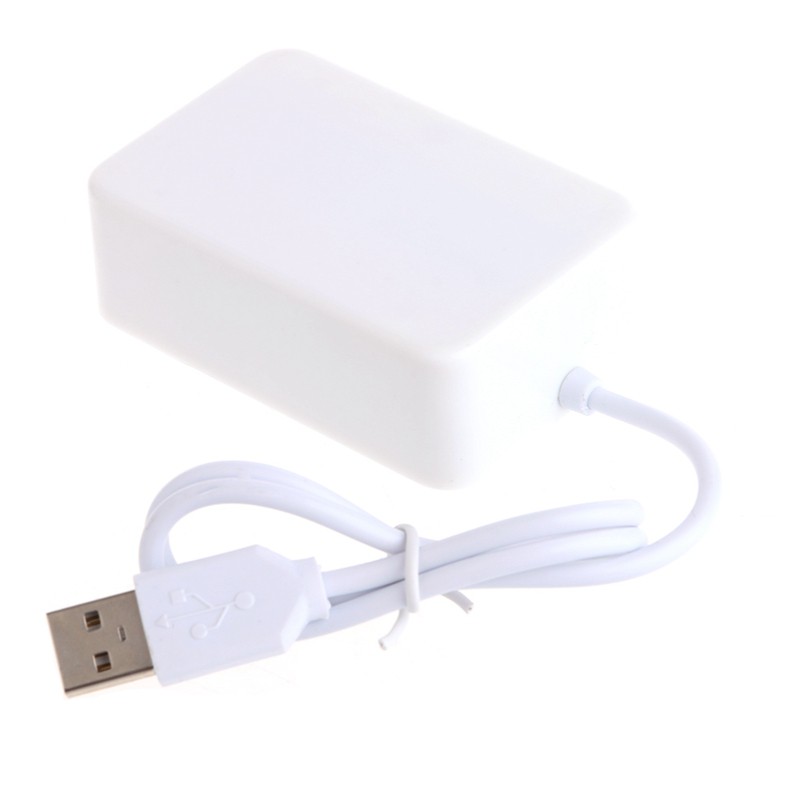 ZS 3 PORT 2.0 USB HUB + 4 SLOT Card Reader (สีขาว)รุ่น HC-02