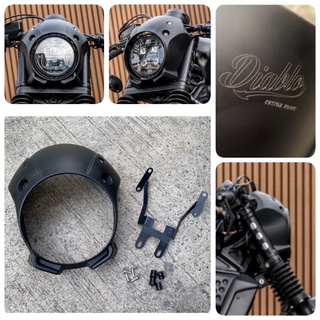 โม่งครอบไฟหน้า Diablo V2 For Rebel 300 &amp; 500 ปี 2020-2021