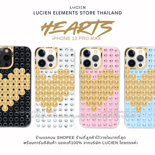 LUCIEN : HEARTS GOLD FOR iPHONE 13 PRO MAX / 12 PRO MAX (ของเเท้100%)