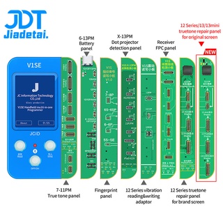 Jc V1SE เครื่องอ่านลายนิ้วมือ แบตเตอรี่ สําหรับ iP 7 7P 8 8P X XR XS XSMAX 11 ProMAX 12 13