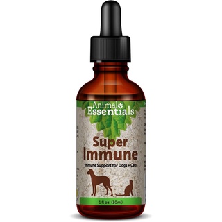 Super Immune ออร์แกนิก เสริมภูมิเร่งด่วน สัตว์ป่วย ฟื้นฟูร่างกาย แข็งแรงเร็ว ไม่ป่วยง่าย (ชนิดน้ำ)