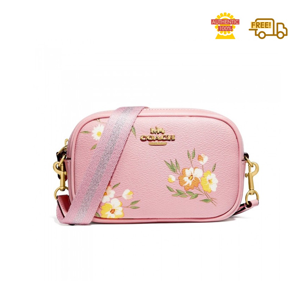 coach floral belt bag