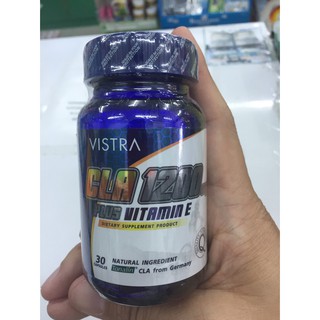 VISTRA Sports CLA 1200 Mg Plus Vitamin E 60 แคปซูล**PROMOTION***