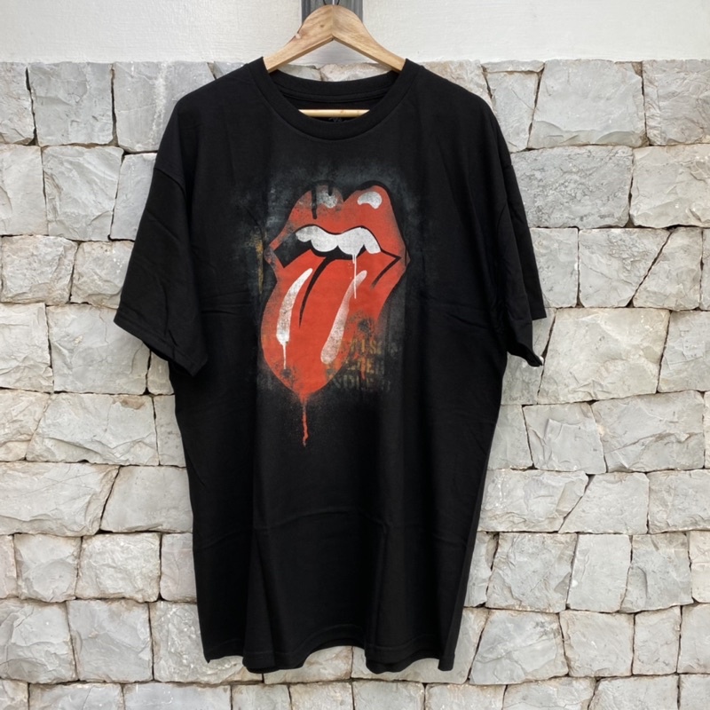 เสื้อวง The Rolling Stones  รับประกันแท้ 100% นำเข้าจาก USA