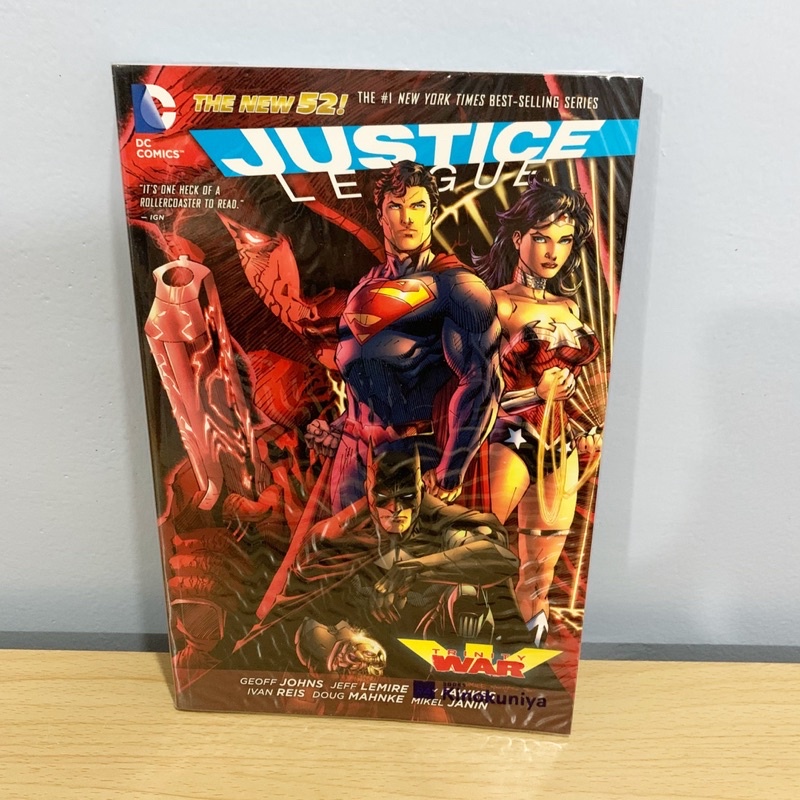 Justice League: Trinity War (DC Comic New 52) หนังสือการ์ตูน คอมมิคบุ๊ค มือสอง สภาพดี