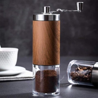 สไตล์เรโทร คู่มือ แบบพกพา เครื่องบดกาแฟ