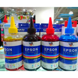 หมึกเติม epson ปริมาณ 250 ซีซีใช้ได้ทุกรุ่น