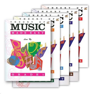 หนังสือเรียนทฤษฎีดนตรี Theory of Music Made Easy เกรด 1-8