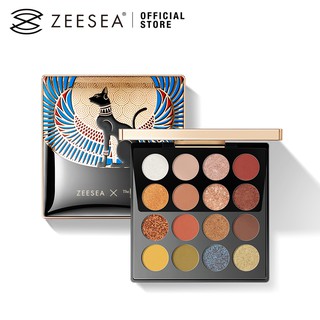 zeesea x พาเลตต์อายแชโดว์ 16 สี