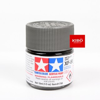 สีสูตรน้ำ TAMIYA XF-56 METALLIC GREY ( เทาเมทัลลิก ) (10 Ml)