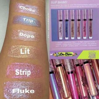 ลิป limecrime สวยระยิบระยับ  ทาได้ทั้งปาก ตา เลยจ้า