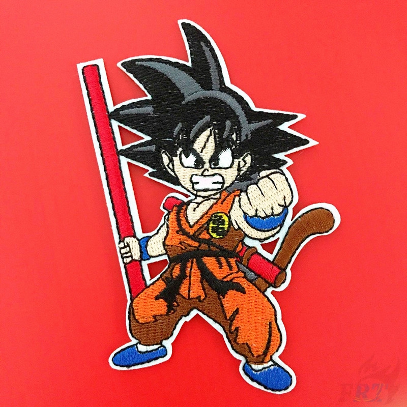 ☸ แผ่นแพทช์ ลายการ์ตูนดราก้อนบอล S-4 ☸ แผ่นแพทช์รีดร้อน ลาย Son Goku Diy สําหรับเย็บผ้า 1 ชิ้น