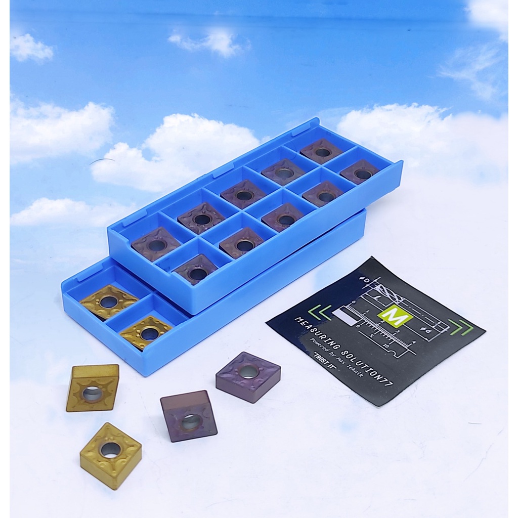 Ms7 เครื่องกลึงคาร์ไบด์ใส่ CNMG / CNGA1204 CNMG12 ใหม่