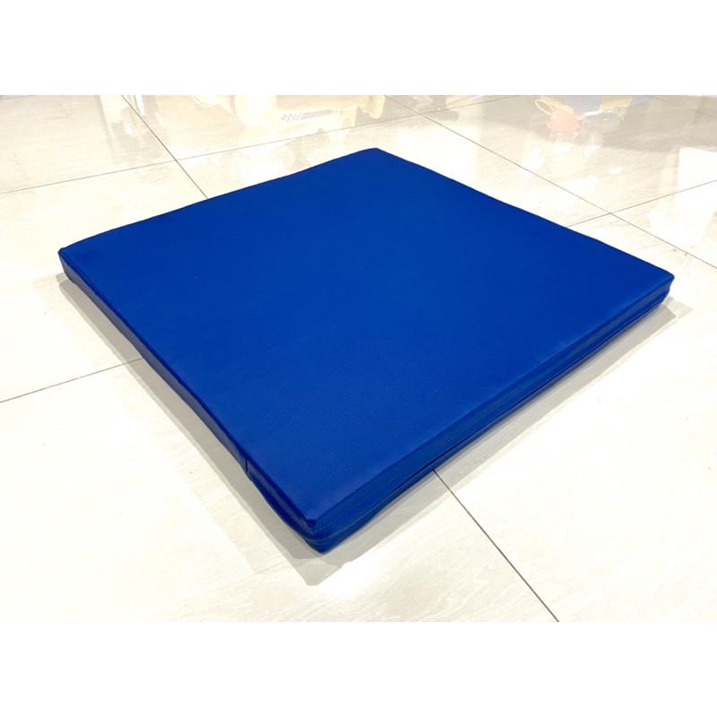 เบาะนั่งสมาธิ เบาะนั่ง อเนกประสงค์ นั่งสบาย สีน้ำเงินคราม ขนาด60*60*5ซม