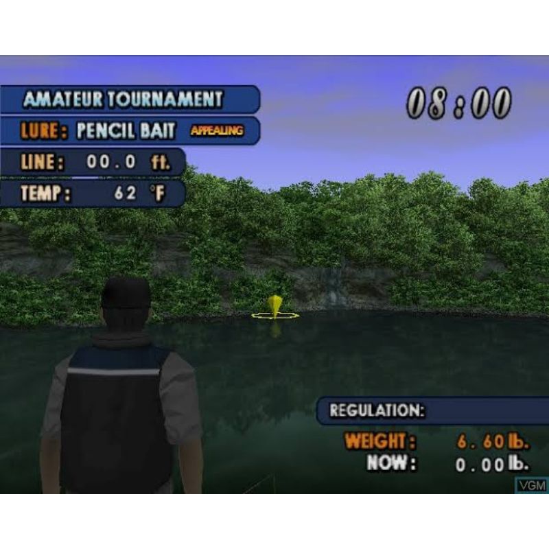 แผ่นเกมส์PS2 - เกมตกปลา Master Bass ส่งไว เก็บปลายทางได้ครับ ✅