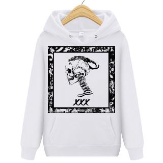 Xxxtentacion เสื้อกันหนาวมีฮู้ดลําลองสไตล์ฮาราจูกุสําหรับผู้หญิง