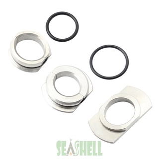 Seashell02* อะไหล่ซ่อมแซมกะโหลกจักรยาน สเตนเลส สําหรับถอดกะโหลกจักรยาน