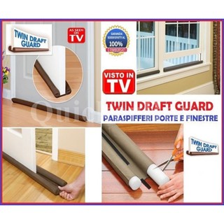 พร้อมส่ง! ที่กั้นประตูกันยุงและแมลง กันแอร์ออก Twin Draft Guard ที่กั้นบานประตูหน้าต่าง ที่ปิดช่องบานประตูหน้าต่าง