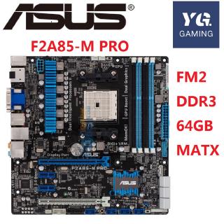 ASUS F2A85-M Original Motherboard  DDR3 Socket FM2 USB2.0 USB3.0 64GB DVI HDMI VGA