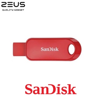 SANDISK CRUZER SNAP 32GB RED USB 2.0 แฟลชไดรฟ์