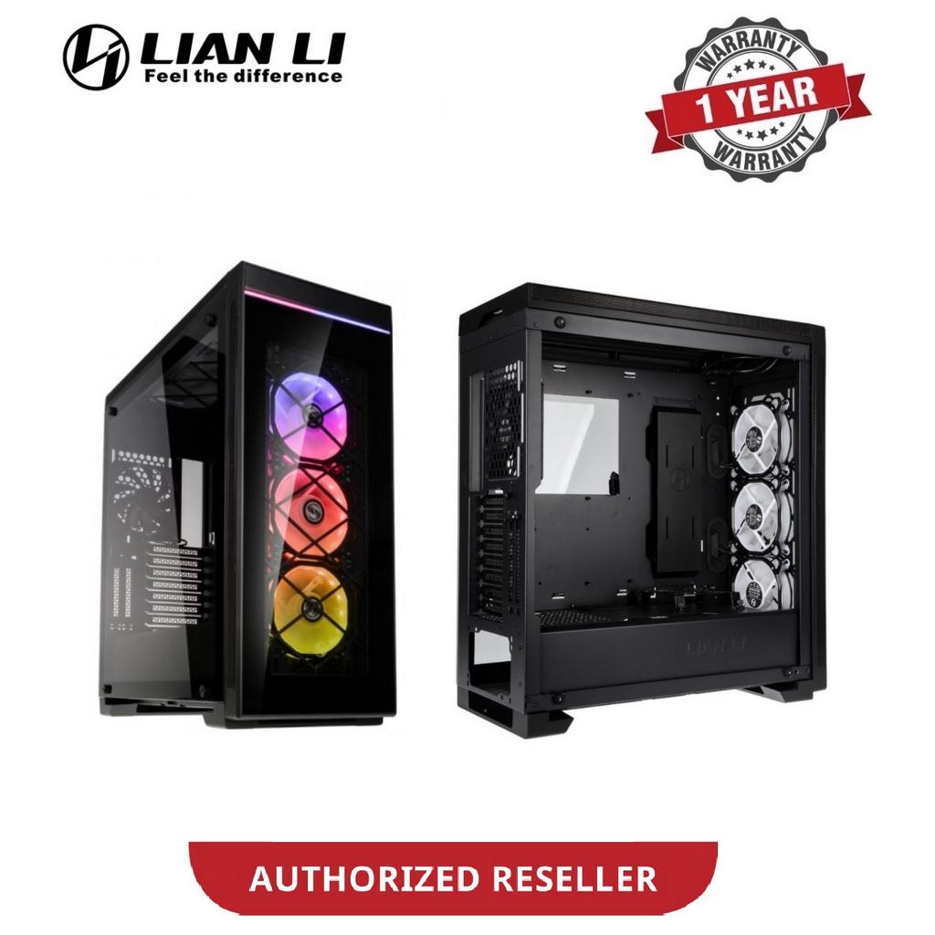 LIAN LI ALPHA 550X RGB TG ATX CHASSIS - BLACK