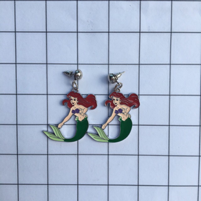 ต่างหู Ariel mermaid🌈