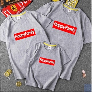 เสื้อครอบครัว HAPPY FAMILY