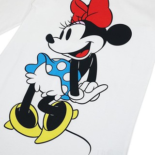 เสื้อยืดใหม่เสื้อยืด ลาย ICON DISNEY MINNIE สําหรับเด็กผู้หญิง อายุ 04-12 ปี100900200Qlt...ขนาดเต็มS-3XL