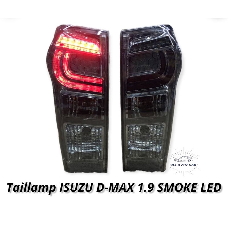 ไฟท้าย​ดีแมค​ dmax​ led ปี2012​ 2014​ 2016​ 2018​ ไฟท้ายแต่ง​ Dmax​ taillamp​ isuzu​ dmax​ 1.9​ blue