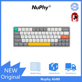 Nuphy Air60 คีย์บอร์ดไร้สายบลูทูธ สามโหมด สําหรับ ipad