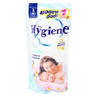 ผลิตภัณฑ์ปรับผ้านุ่มHygiene(ไฮยีน)  กลิ่นซอฟท์ ไวท์ ชนิดเติมขนาด 600 มล. ของแท้ 100%