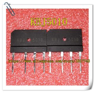 โมดูล ชนิด KBJ5010 GBJ5010 5010 50A 1000V bridge rectifier 1 ชิ้น