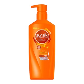 ✨ฮิตสุด✨ SUNSILK ซันซิล แชมพูสีส้ม สูตรบำรุงผมเสียในทันที 450 มล. 🚚พร้อมส่ง!! 💨
