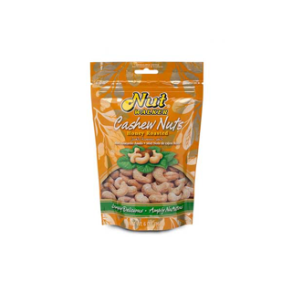นัทวอล์คเกอร์ มะม่วงหิมพานต์อบน้ำผึ้ง 160 ก. Nut Walker Honey Roasted Cashew Nuts 160 g.