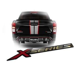 Logo ติดฝาท้าย กะบะ ISUZU D-MAX X-SERIES