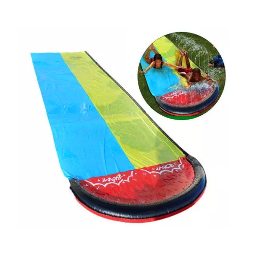 LM- Water Slide Sprinker Pool สไลเดอร์น้ำ สระน้ำเด็กเล่น สระว่ายน้ำเป่าลม สไลเดอร์เด็ก