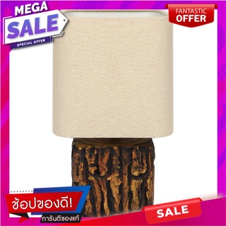 ไฟตั้งโต๊ะ CARINI COUNTRY E4317 สีน้ำตาล โคมไฟตั้งโต๊ะ TABLE LAMP CARINI COUNTRY E4317 BROWN