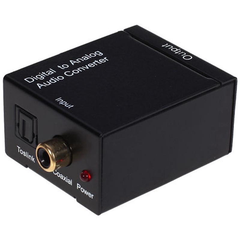 อะแดปเตอร์แปลงเสียงดิจิตอล optical toslink to analog coaxial toslink l/r