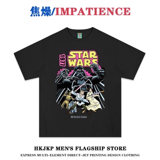 เสื้อยืดคอกลม(มือ2) เสื้อยืด Yoda by Star Wars สภาพใหม่เทียบมือ1 อก38” สกรีนแน่นๆ ใหม่กริบๆS-4XL