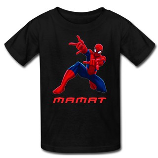 Spiderman เสื้อยืด พิมพ์ลายชื่อที่กําหนดเอง