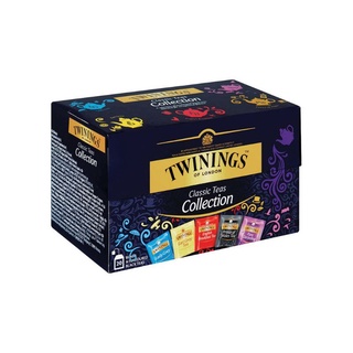 Twinings Classic Black Tea Collection -20 Mix Tea Bag | Darjeeling,English Breakfast,Earl