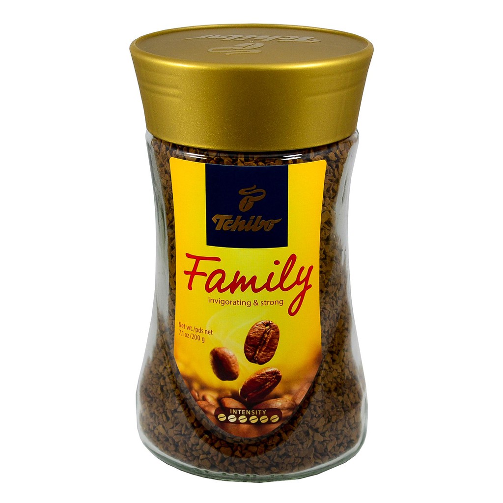 Tchibo Family Instant Coffee ทชิโบ แฟมิลี่ กาแฟสำเร็จรูป 200g
