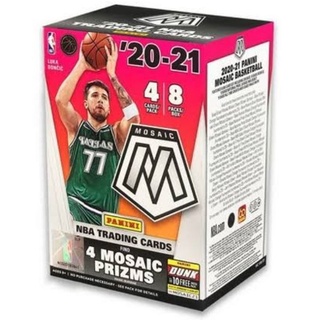 [Ready Stock] 2020-2021 Panini NBA Mosaic Basketball Trading Card Blaster Box (32 Cards)