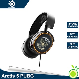 Steelseries Arctis 5 PUBG /Edition two-channel light-emitting headphones Noise-cancelling headphones