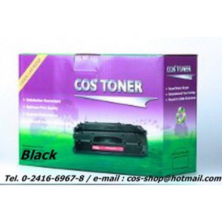 costonerCE270A ตลับหมึกสีดำ เทียบเท่า HP 650A BLACK LASERJET TONER CARTRIDGE