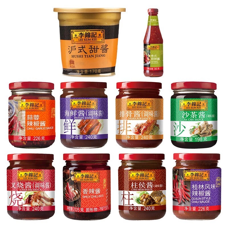 ซอสปรุงรส ลีกุมกี่ Lee Kum Kee พร้อมส่ง(李锦记调味酱）มีหลายรส ซอส