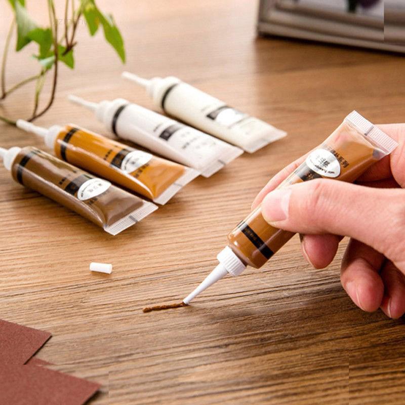 Wood Furniture Touch Up Kit Marker Cream Wax Scratch Filler Remover Repair Fix