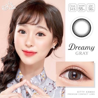 🐻‍❄️Bigeyes,Mini Dreamy Gray🐻‍❄️สายตาปกติถึง-2.00(Kitty Kawaii คิตตี้คาวาอิ)