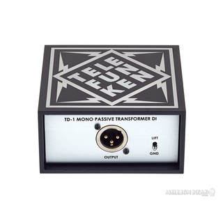 TELEFUNKEN : TDP-1 by Millionhead (Passive Direct Box สำหรับ กีต้าร์และเบส)